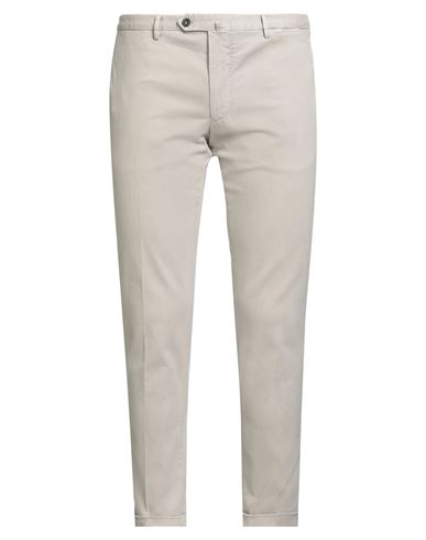 Santaniello Man Pants Beige Size 40 Cotton, Elastane