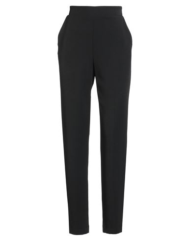Gaudì Jeans Woman Pants Black Size 10 Polyester, Viscose, Elastane In Black