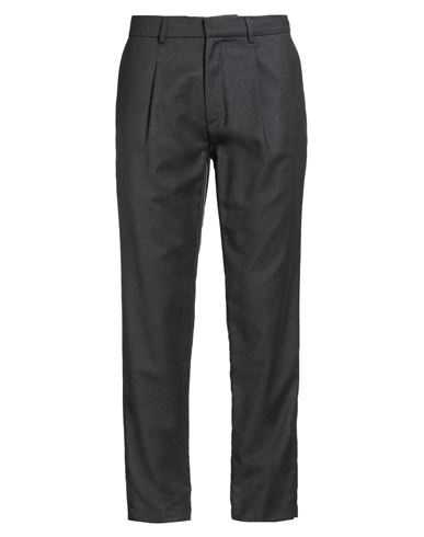 Cruna Man Pants Charcoal Size 32 Virgin Wool, Elastane In Gray