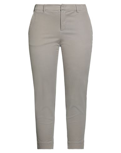 Pt Torino Woman Pants Khaki Size 10 Modal, Cotton, Elastane In Neutral