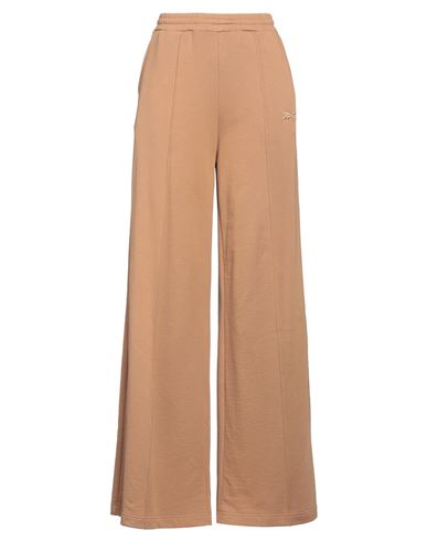 Reebok Woman Pants Brown Size S Cotton In Brown