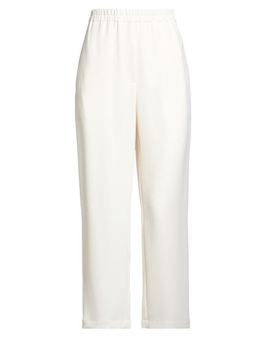Jucca Woman Pants Cream Size 4 Polyester