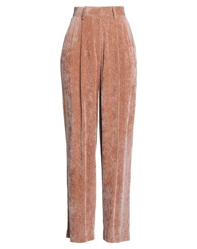 Momoní Woman Pants Tan Size 6 Viscose, Elastane