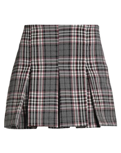 Haveone Woman Shorts & Bermuda Shorts Grey Size Xs Polyester, Viscose, Elastane In Gray