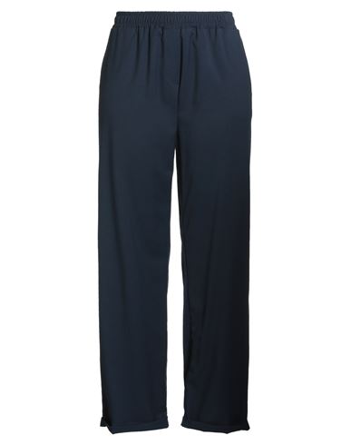 Alpha Studio Woman Pants Midnight Blue Size 14 Polyester, Viscose, Elastane