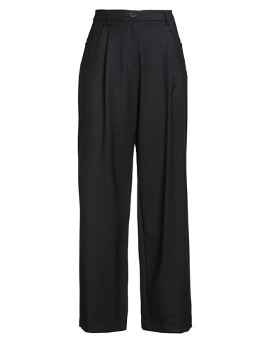 Pt Torino Woman Pants Black Size 8 Virgin Wool, Elastane