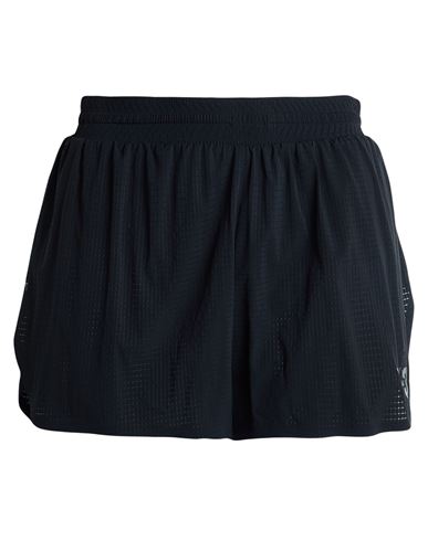 Y-3 Woman Shorts & Bermuda Shorts Black Size L Recycled Polyamide, Elastane