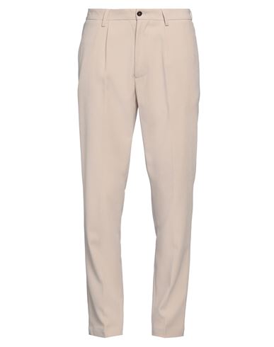 Devore Incipit Man Pants Beige Size 38 Polyester, Elastane