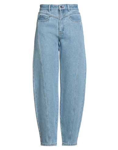 Miista Woman Jeans Blue Size 6 Cotton