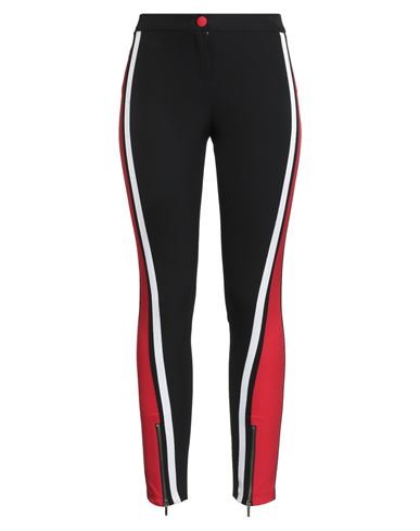 BABYLON BABYLON COLLECTION WOMAN PANTS BLACK SIZE 6 POLYAMIDE, ELASTANE 