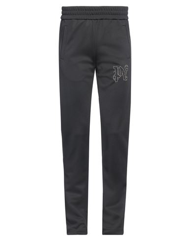 Palm Angels Man Pants Black Size M Polyester, Aluminum