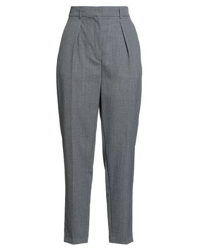 Rohe Róhe Woman Pants Grey Size 6 Polyester, Wool In Gray