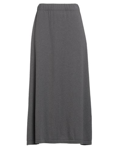 Fabiana Filippi Woman Midi Skirt Lead Size 6 Virgin Wool, Silk, Cashmere