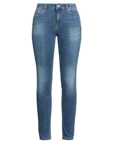 Eleventy Woman Jeans Blue Size 4 Cotton, Elastane In Blue