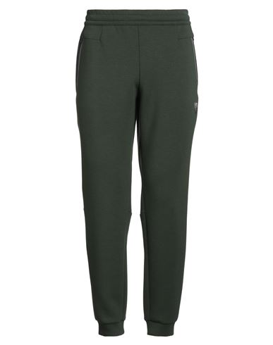 Ea7 Man Pants Dark Green Size 3xl Polyester, Viscose, Elastane In Green
