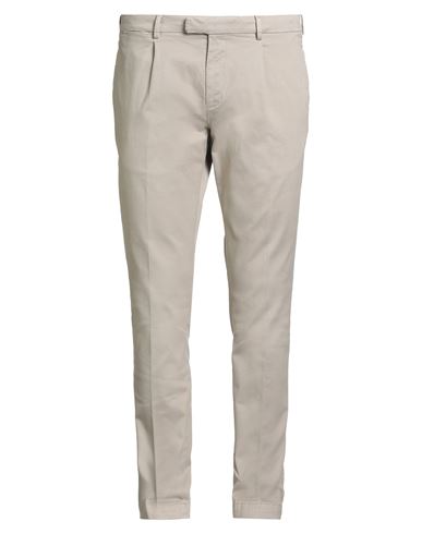 Devore Incipit Man Pants Taupe Size 40 Cotton, Elastane
