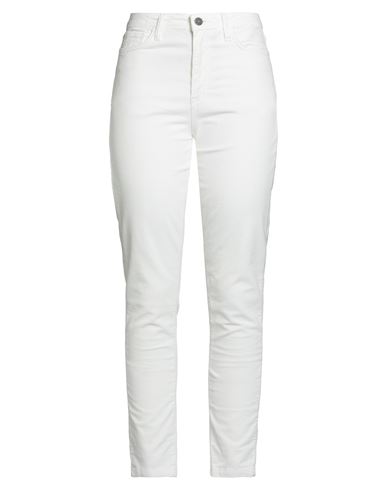 Fred Mello Woman Jeans White Size 29 Cotton, Elastane