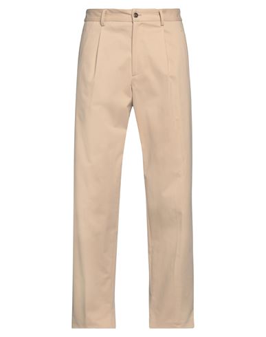Lardini Man Pants Beige Size 32 Cotton, Elastane