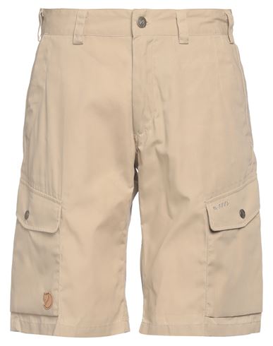 Shop Fjall Raven Fjällräven Man Shorts & Bermuda Shorts Beige Size 30 Polyester, Cotton