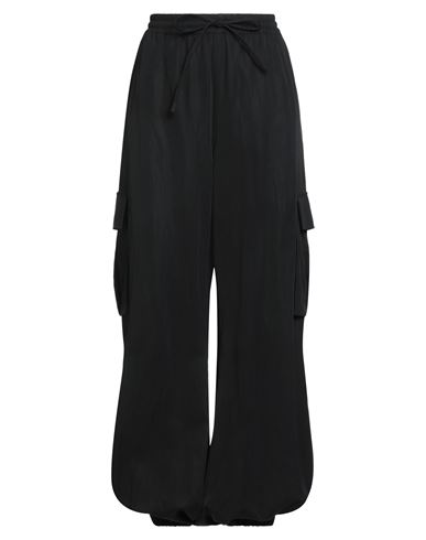 Y-3 Woman Pants Black Size S Lyocell, Polyamide