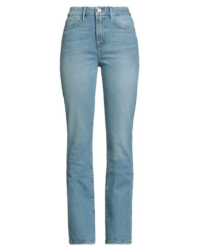 Frame Woman Jeans Blue Size 31 Cotton, Lyocell, Elastane