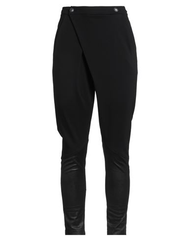 D Exterior D. Exterior Woman Pants Black Size L Viscose, Polyamide, Elastane, Polyurethane, Acetate In Black