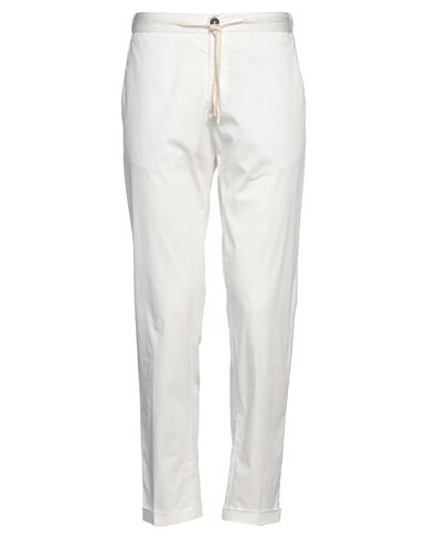 Outfit Out/fit Man Pants White Size 32 Cotton, Elastane
