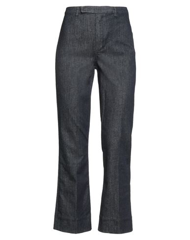 's Max Mara Woman Jeans Blue Size 4 Cotton, Elastomultiester, Elastane In Gray