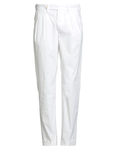 Gazzarrini Man Pants White Size 34 Linen