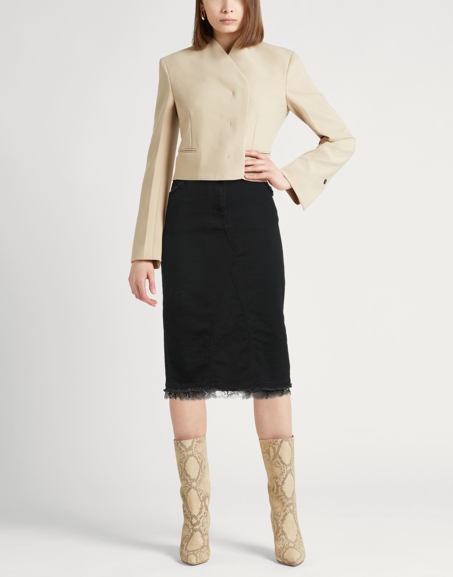  Alberta Ferretti - Hosen & Röcke - Jeansröcke - On Yoox.com 