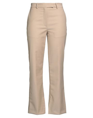Ivy & Oak Ivy Oak Woman Pants Beige Size 10 Polyester, Wool, Elastane