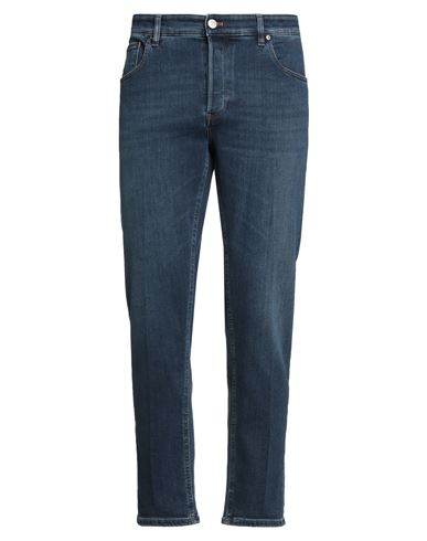 Pt Torino Man Jeans Blue Size 34 Cotton, Lyocell, Elastomultiester, Elastane