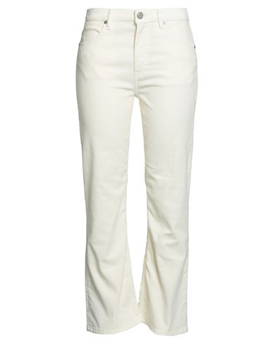 Pt Torino Woman Pants Cream Size 26 Cotton, Lyocell, Elastane