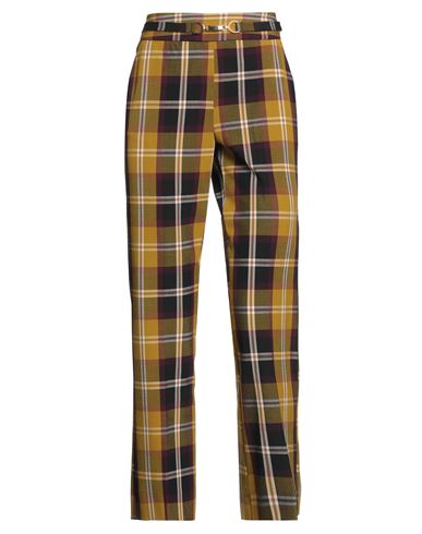 Emme By Marella Woman Pants Mustard Size 14 Polyester, Viscose, Elastane In Yellow