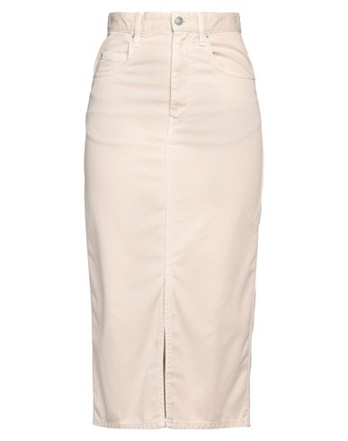 Isabel Marant Woman Denim Skirt Ivory Size 2 Lyocell, Cotton, Polyester In Multi