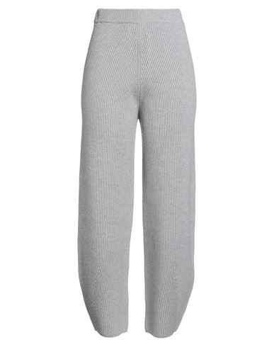 Peserico Woman Pants Grey Size 6 Virgin Wool, Silk, Viscose, Cashmere, Polyester In Gray