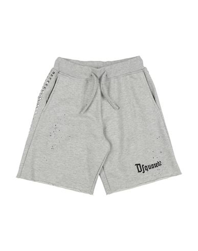 Dsquared2 Toddler Girl Shorts & Bermuda Shorts Light Grey Size 6 Cotton In Blue