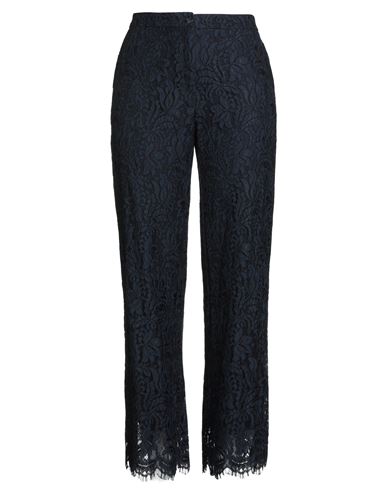 Ottod'ame Woman Pants Midnight Blue Size 8 Nylon, Cotton, Viscose In Blue