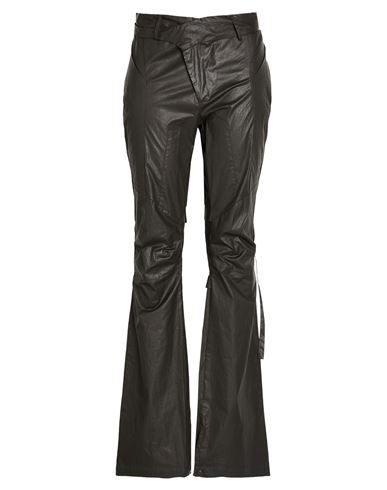 Ottolinger Woman Pants Dark Brown Size S Cotton, Polyurethane