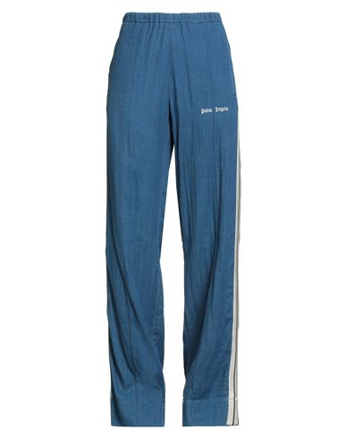 Palm Angels Woman Pants Navy Size M Cotton, Polyester