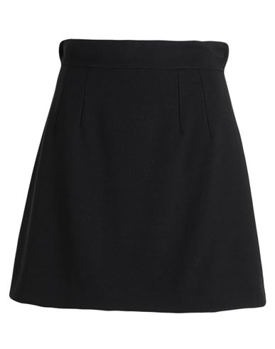 Dolce & Gabbana Woman Mini Skirt Black Size 10 Virgin Wool, Polyamide, Elastane