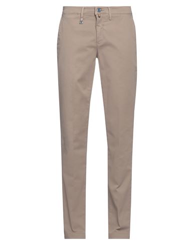 BARBATI BARBATI MAN PANTS BEIGE SIZE 28 COTTON, ELASTANE 