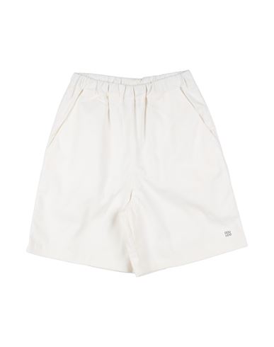 Douuod Toddler Boy Shorts & Bermuda Shorts Ivory Size 6 Cotton, Elastane In White