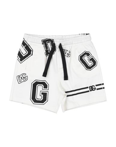 Dolce & Gabbana Interlock Jogging Shorts With Dg Logo Print