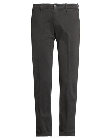 Re-hash Re_hash Man Pants Lead Size 30 Cotton, Elastane In Gray