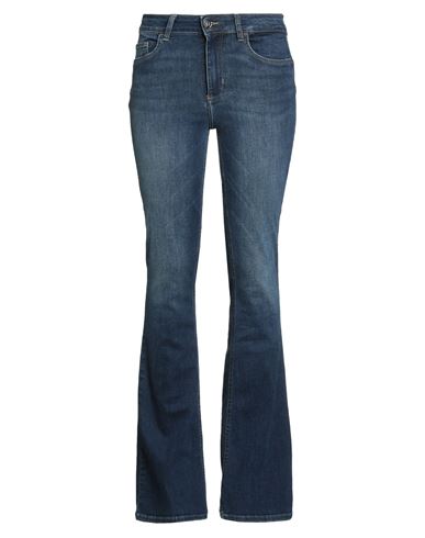Liu •jo Woman Jeans Blue Size 28w-34l Cotton, Elastomultiester, Elastane
