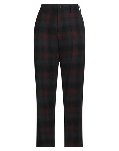 Yohji Yamamoto Collection Woman Pants Burgundy Size 3 Wool, Cupro