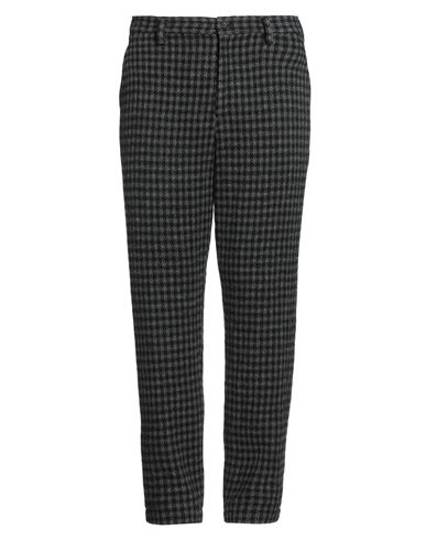 Yohji Yamamoto Man Pants Black Size 3 Wool, Nylon In Black