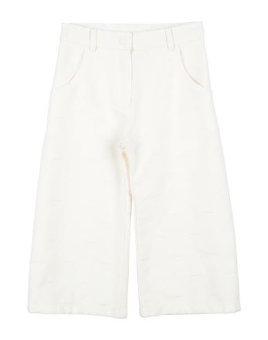 Baby Dior Toddler Girl Pants Off White Size 4 Cotton, Polyamide, Cupro
