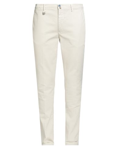 Barbati Man Pants Beige Size 40 Cotton, Elastane In Neutral